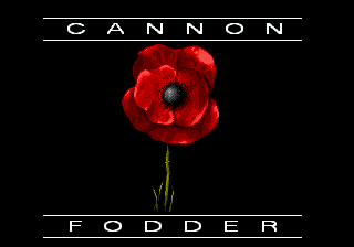 Cannon Fodder Title Screen